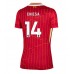 Maillot de foot Liverpool Federico Chiesa #14 Domicile vêtements Femmes 2024-25 Manches Courtes